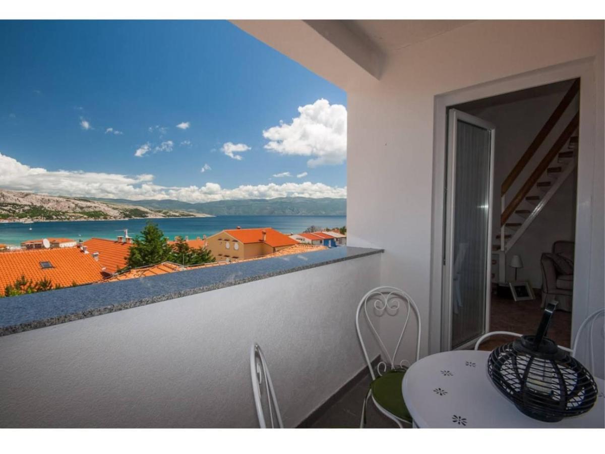 Apartment Helmut With Sea View Baska  Ngoại thất bức ảnh